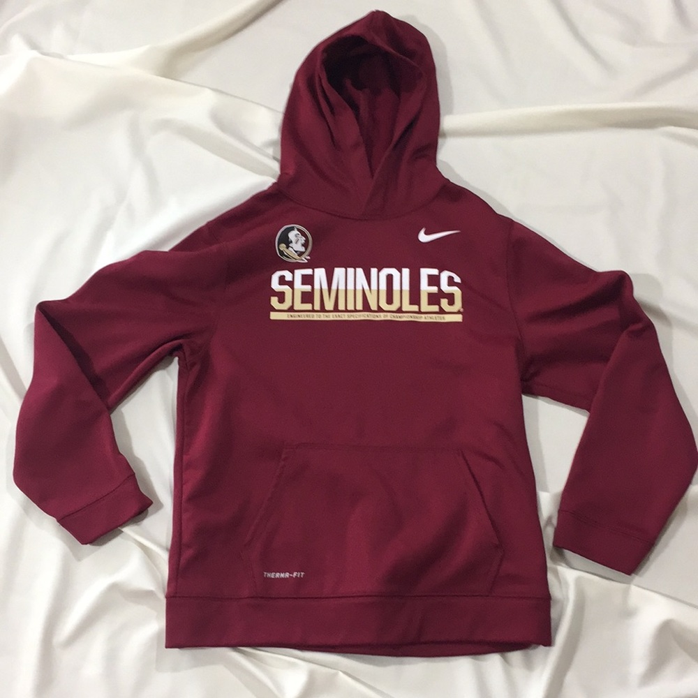 Nike FSU Youth Therma-Fit Hoodie